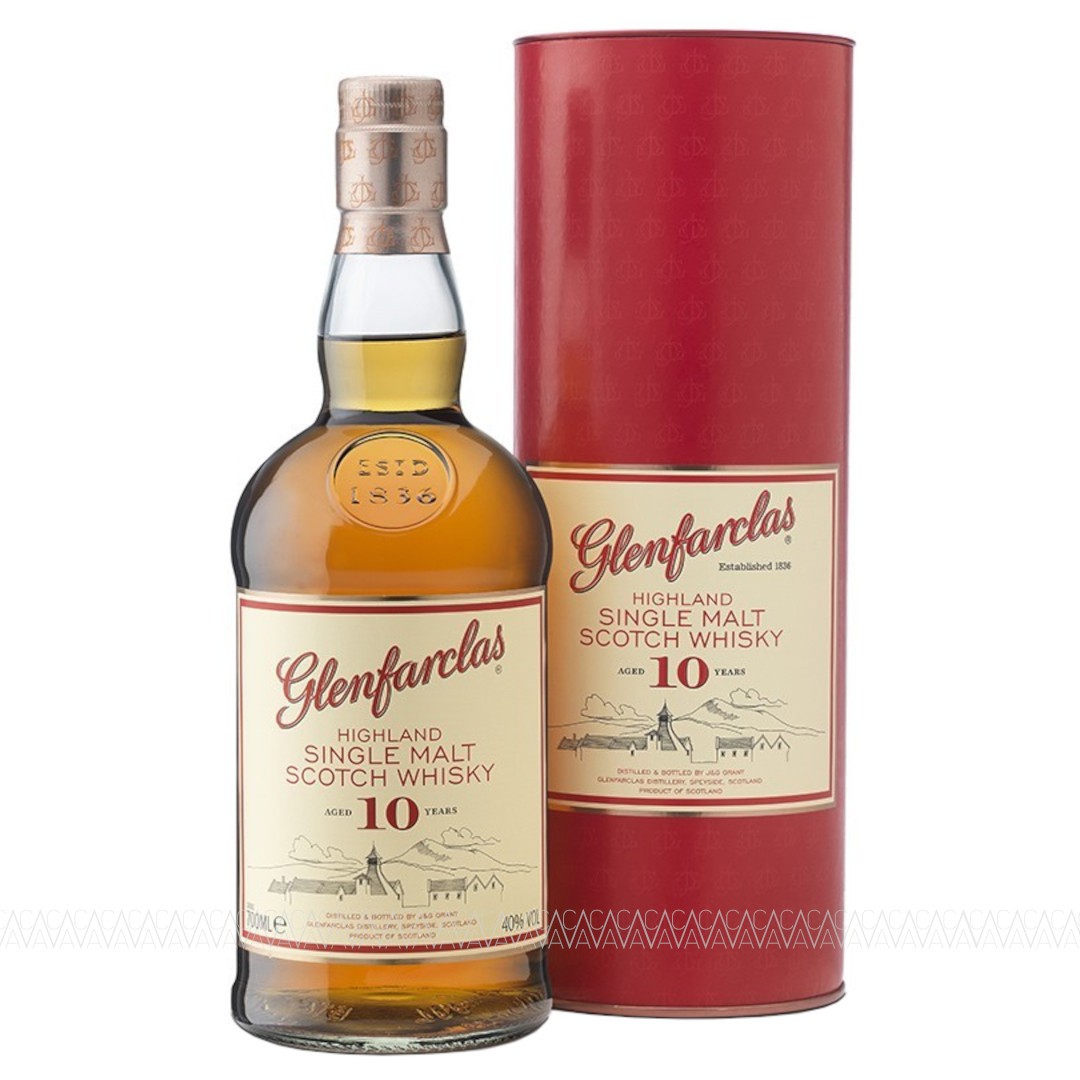 GLENFARCLAS 10YO SPEYSIDE SINGLE MALT WHISKY 0.7 LT